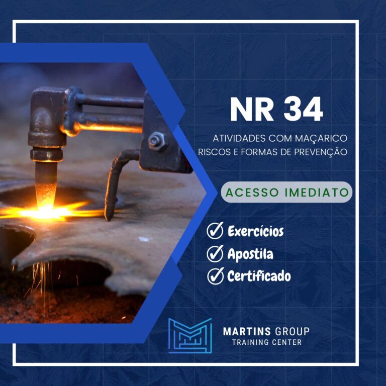 NR-34 – Atividade com maçarico – Riscos e Forma de Prevenção